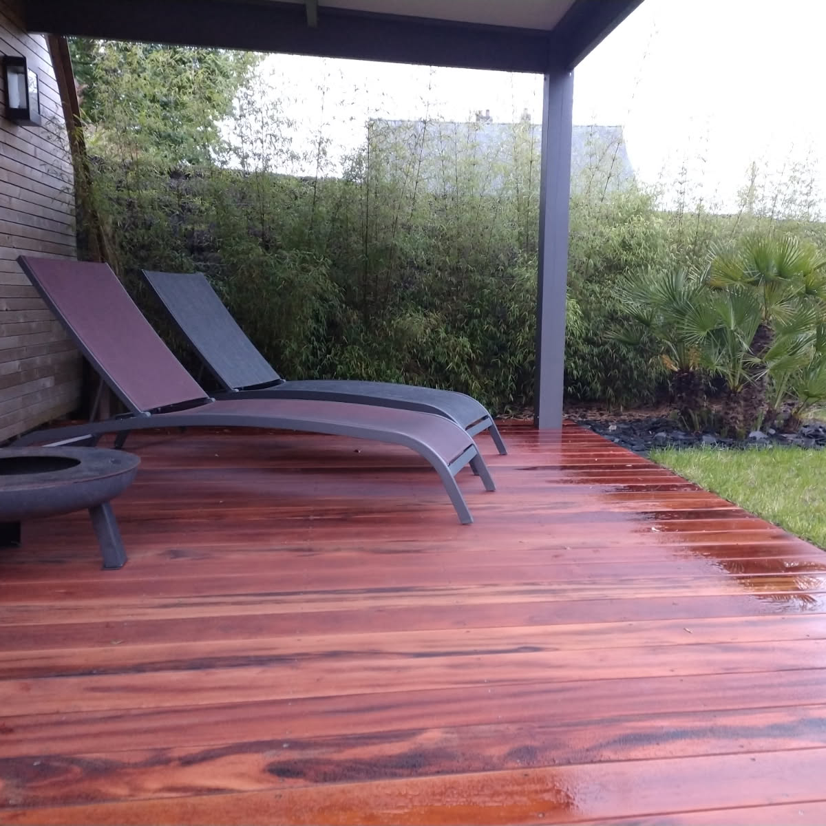 terrasse bois exotique